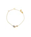 Kate Spade Round Detail Bracelet In Yellow