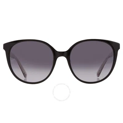 Kate Spade Round Sunglasses Kimberlyn/g/s 807/9o 56 In Black