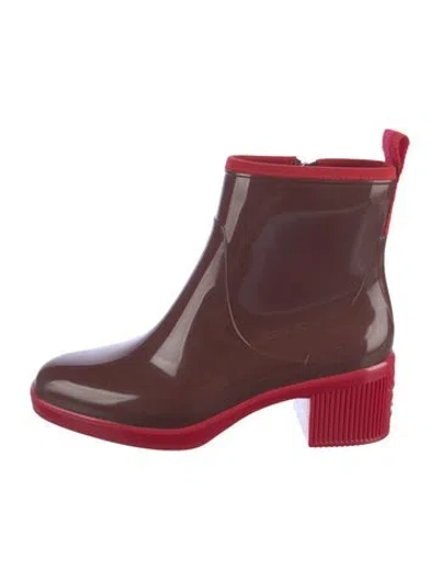 Pre-owned Kate Spade Rubber Boots In Multi