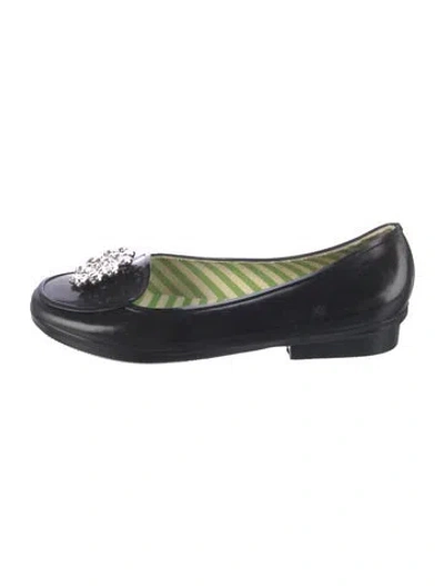 Pre-owned Kate Spade Rubber Flats In Blue