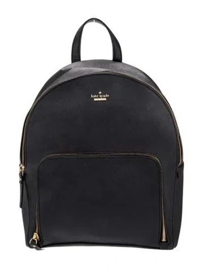 Pre-owned Kate Spade Saffiano Leather Backpack In Green