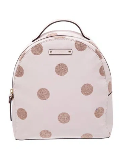 Pre-owned Kate Spade Saffiano Leather Backpack In Pink