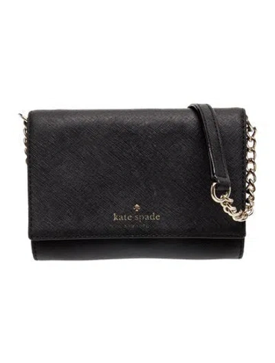 Pre-owned Kate Spade Saffiano Leather Clutch