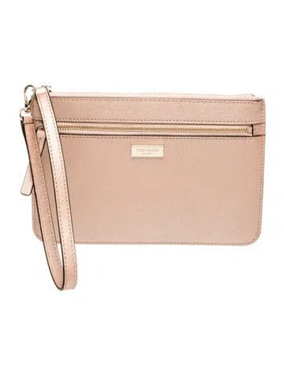 Pre-owned Kate Spade Saffiano Leather Clutch W/ Tags