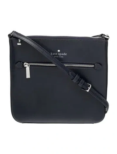 Pre-owned Kate Spade Saffiano Leather Crossbody Bag In Blue