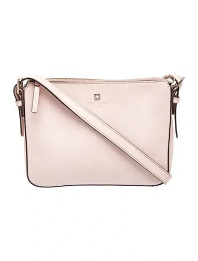 Pre-owned Kate Spade Saffiano Leather Crossbody Bag In Pink
