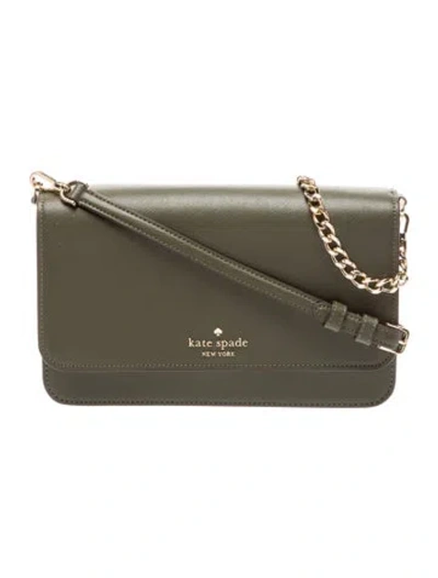 Pre-owned Kate Spade Saffiano Leather Shoulder Bag In Multi
