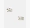 Kate Spade Sailor's Knot Studs In Silver