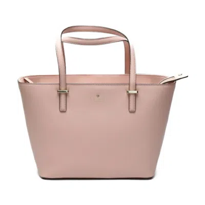 Pre-owned Kate Spade Salmon Pink Handbag Tote Bag ()