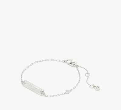 Kate Spade Sam Icon Bar Bracelet In Metallic