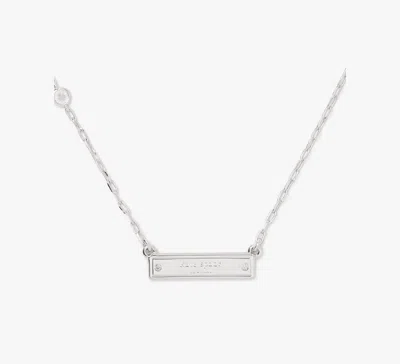 Kate Spade Sam Icon Bar Pendant In Metallic