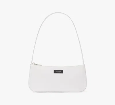 Kate Spade Sam Icon East-west Shoulder Bag In White Dove