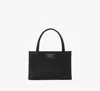 Kate Spade Sam Icon Ksnyl Mini Tote Bag In Black