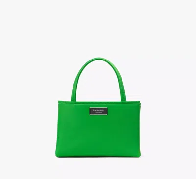 Kate Spade Sam Icon Ksnyl Mini Tote Bag In Green