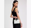 Kate Spade Sam Icon Ksnyl Mini Tote Bag In White Dove