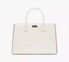Kate Spade Sam Icon Large Tote In Parchment