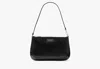 Kate Spade Sam Icon Shiny Mini Pochette In Black
