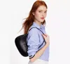 Kate Spade Sam Icon Shiny Small Convertible Crossbody In Black