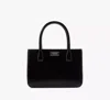 Kate Spade Sam Icon Square Tote In Black