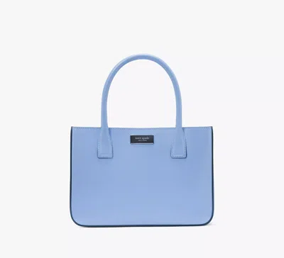 Kate Spade Sam Icon Square Tote In Genie Blue