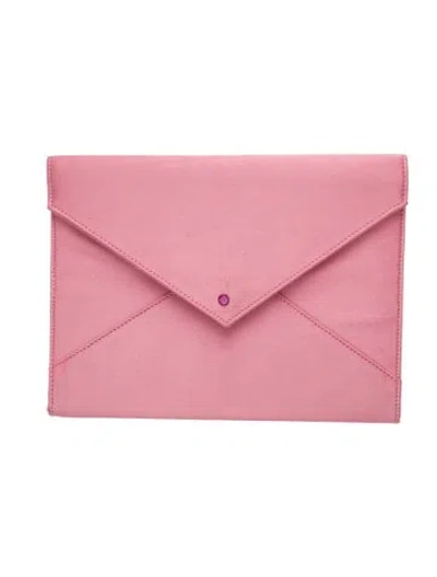 Pre-owned Kate Spade Satin Clutch Vintage In Red