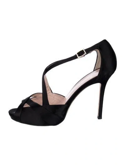 Pre-owned Kate Spade Satin Pumps In Blue