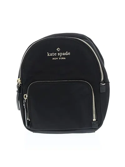 Pre-owned Kate Spade Saturday Backpack In Black