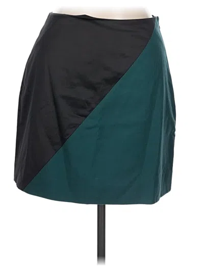 Pre-owned Kate Spade Saturday Casual Skirt In Teal