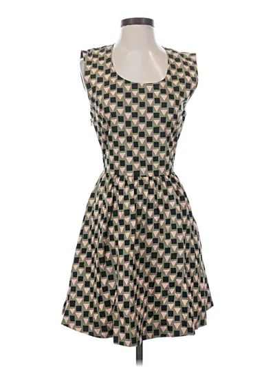 Pre-owned Kate Spade Saturday Cocktail Dress In Green