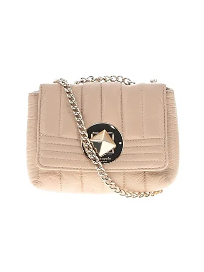 Pre-owned Kate Spade Saturday Crossbody Bag In Ivory