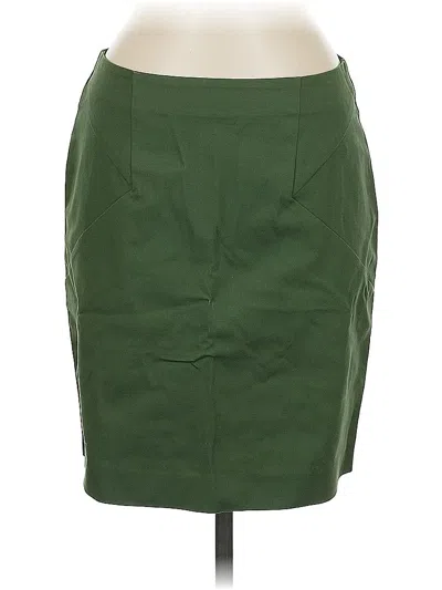 Pre-owned Kate Spade Saturday Formal Skirt In Green