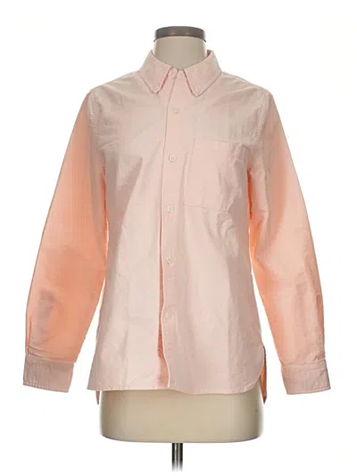 Pre-owned Kate Spade Saturday Long Sleeve Blouse In Pink