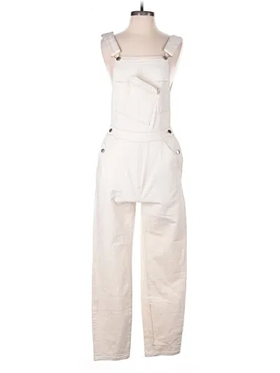 Pre-owned Kate Spade Saturday Overalls In Ivory