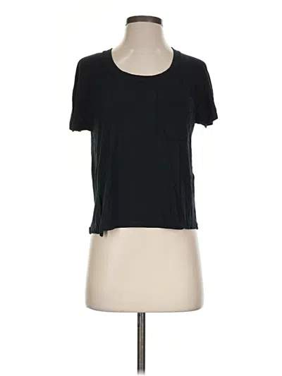 Pre-owned Kate Spade Saturday Short Sleeve T-shirt In Black