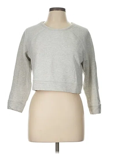 Pre-owned Kate Spade Saturday Sweatshirt In Gray