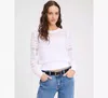 Kate Spade Scallop Lace Sweater In White