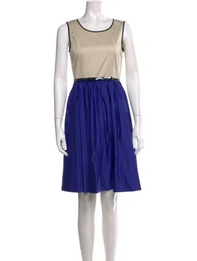 Pre-owned Kate Spade Scoop Neck Knee-length Dress W/ Tags