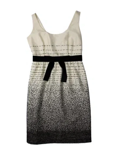 Pre-owned Kate Spade Scoop Neck Mini Dress In Multi