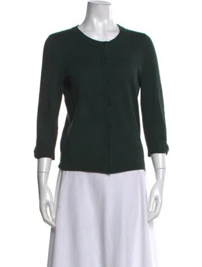 Pre-owned Kate Spade Scoop Neck Sweater In Black