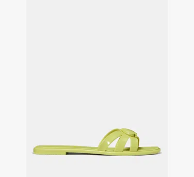 Kate Spade New York Sculpted Spade Jelly Slide Sandal In Green