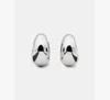Kate Spade New York Statement Hoop Earrings In Silver