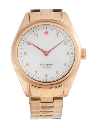 Pre-owned Kate Spade Seaport Watch, 34mm In Multicolor