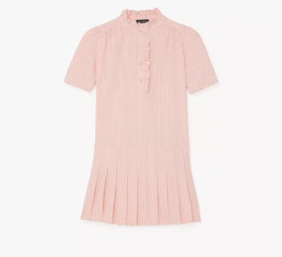 Kate Spade Seersucker Pleated Shirt Dress