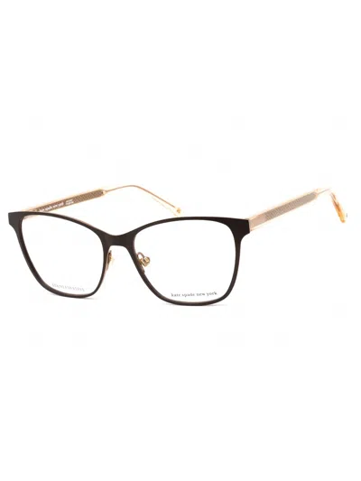 Kate Spade Seline Rectangular Eyeglasses 53mm In Brown