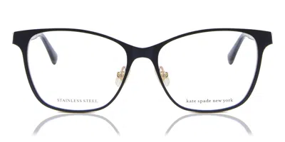 Kate Spade Seline Geometric-frame Glasses In Blue
