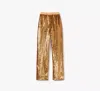 Kate Spade Sequin Jogger Pants In New Gold Luxor