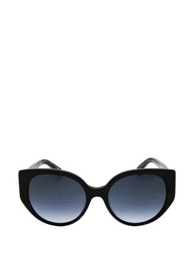 Kate Spade Seraphina Cat-eye Sunglasses In Black
