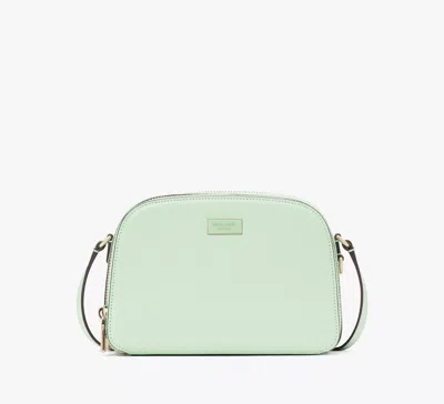 Kate Spade Serena Double Zip Dome Crossbody In Pistachio Ice
