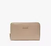 Kate Spade Serena Medium Zip Around Wallet In Timeless Taupe