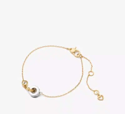 KATE SPADE SET IN STONE INTERLINK BRACELET
